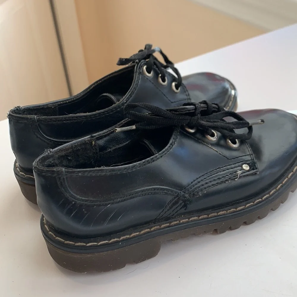 EUC Black Formal Boys Shoes, Size 11.5